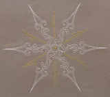 Clock Hands Snowflake