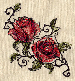 Painted Roses