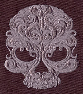 Baroque Punk Skull