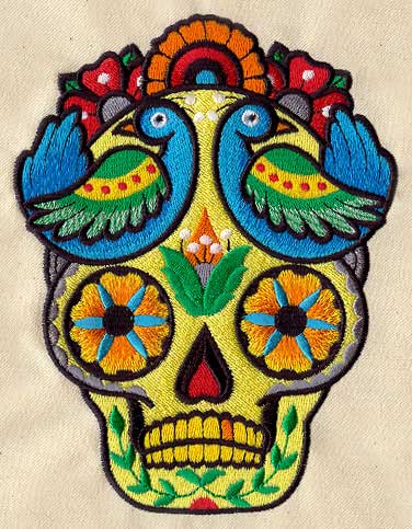 Pajaros y Calavera
