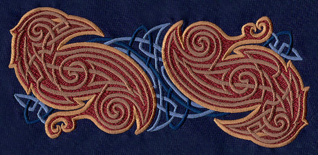 Nordic Majesty Ravens Border