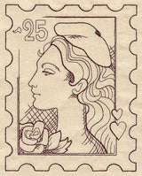 Vintage French Postage Stamp