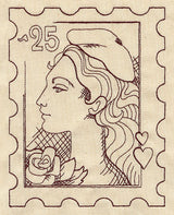 Vintage French Postage Stamp