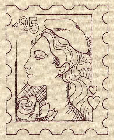 Vintage French Postage Stamp