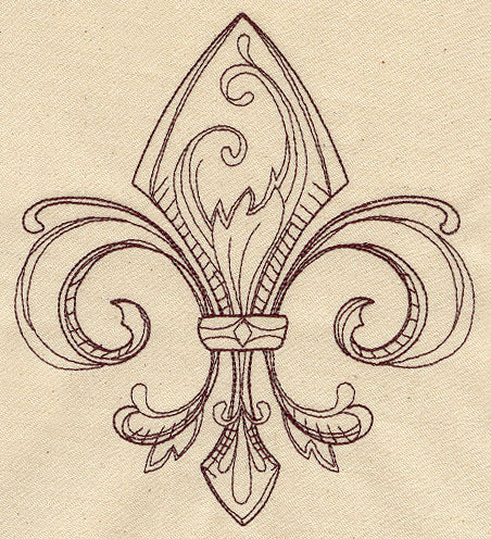 Vintage Fleur de Lis