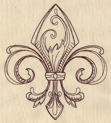 Vintage Fleur de Lis