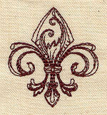 Vintage Fleur de Lis