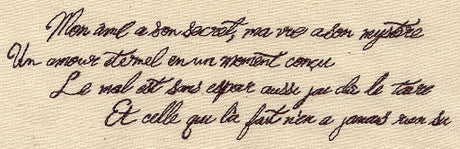 French Script 2