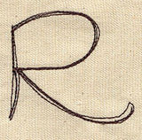 Handwriting Letter R - Uppercase