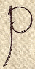Handwriting Letter P - Lowercase