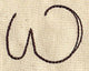 Handwriting Letter W - Lowercase