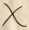 Handwriting Letter X - Lowercase