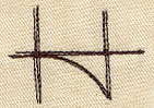 Handwriting Letter H - Uppercase