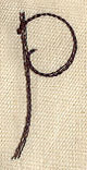 Handwriting Letter P - Lowercase