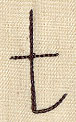 Handwriting Letter T - Lowercase