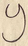 Handwriting Letter Y - Lowercase