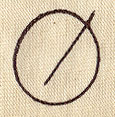 Handwriting Number 0