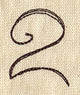 Handwriting Number 2