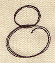 Handwriting Number 8