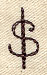 Handwriting Punctuation - Dollar Sign
