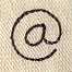 Handwriting Punctuation - At Sign