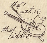 Nursery Rhymes - Cat and the Fiddle Sketch