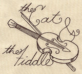 Nursery Rhymes - Cat and the Fiddle Sketch