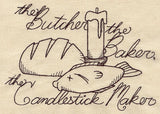Nursery Rhymes - Three Men in a Tub Sketch