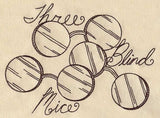 Nursery Rhymes - Three Blind Mice Sketch