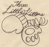 Nursery Rhymes - Three Little Kittens Sketch
