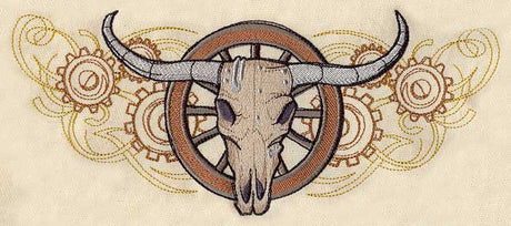Western Steampunk - Steer Skull