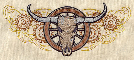 Western Steampunk - Steer Skull