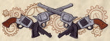 Western Steampunk - Pistols Border