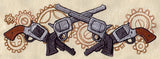 Western Steampunk - Pistols Border