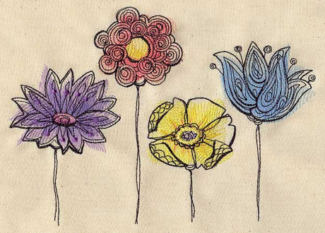 Painted Flowers