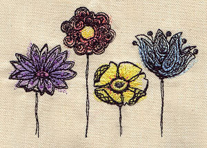 Painted Flowers