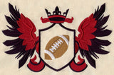 Sporty Football Crest