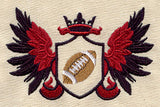 Sporty Football Crest