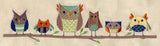 Owl Lined Up
