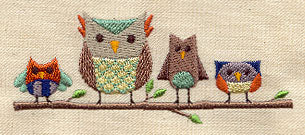 Owl Lined Up