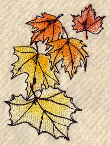Painted Leaves
