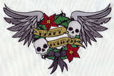 Tattoo Christmas - Happy Holidays Wreath