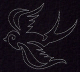 Quilting Swallow (Single Run)