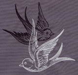 Light and Shadow Swallows