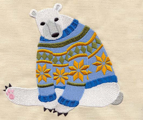 Cozy Polar Bear