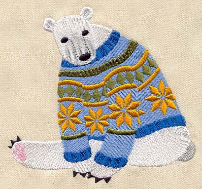 Cozy Polar Bear
