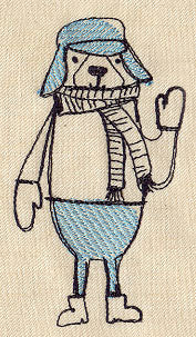 Bundled Up Bear