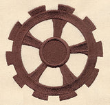 Steampunk Letter O - Uppercase