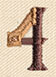 Steampunk Number 4 - Embellished