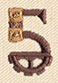 Steampunk Number 5 - Embellished